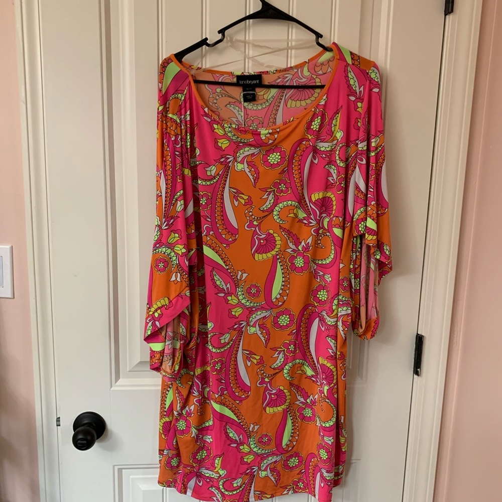 Bright tunic top